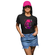 moon goon merch fragile like a bomb shirt model 3