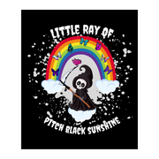 Moon Goon Syndicate Little Ray Of Pitch Black Sunshine Black Graphic Desing Only
