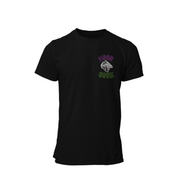 neon moon goon shirt front side graphic on left chest